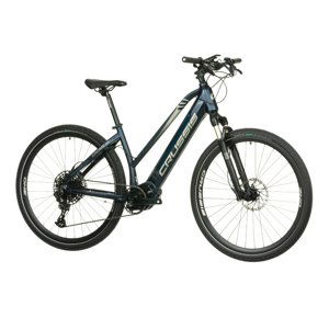 Dámsky krosový elektrobicykel Crussis ONE-Cross Low 9.8-S - model 2023 17" (160-175 cm)