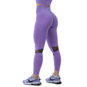 Dámske legíny s vysokým pásom Nebbia FIT Activewear 443 Lila - M