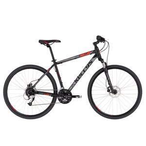 Pánsky crossový bicykel KELLYS CLIFF 90 28" 7.0 Black Red - M (17")