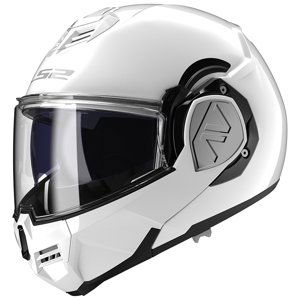 Výklopná moto prilba LS2 FF906 Advant Solid White P/J M (57-58)