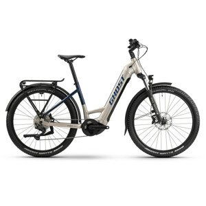 Trekingový elektrobicykel Ghost E-Teru Universal 27,5" EQ Low B625 - model 2023 Grey/Blue - L (19,5")