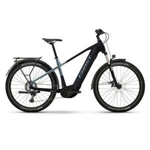 Trekingový elektrobicykel Ghost E-Teru Advanced 27,5" EQ B750 - model 2023 Black/Grey - S (16.5")