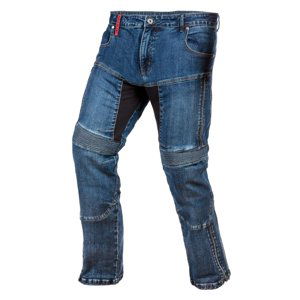 Pánske moto jeansy Ayrton 505 Washed vypraná modrá - 36/36