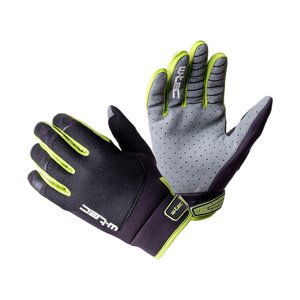 Detské motokrosové rukavice W-TEC Matosinos Kids Fluo Green - 3