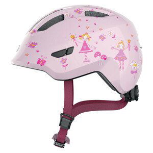 Detská cyklo prilba Abus Smiley 3.0 Rose Princess - S (45-50)