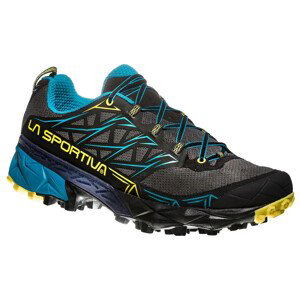 Pánske traliové topánky La Sportiva Akyra Carbon/Tropic Blue - 45