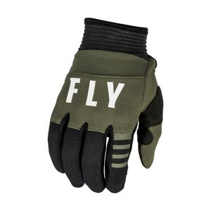 Motokrosové rukavice Fly Racing F-16 2023 Green Black zelená/černá - S