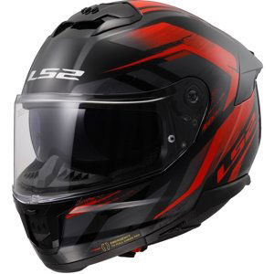 Moto prilba LS2 FF808 Stream II Fury Black Red L (59-60)