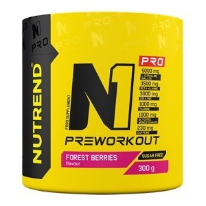 Pre-workout zmes Nutrend N1 PRO 300 g green lemonade