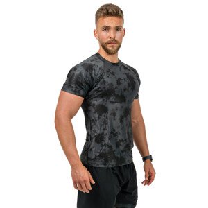 Pánske kompresné tričko Nebbia FUNCTION 340 Black - M