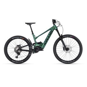 Celoodpružený elektrobicykel Kellys Theos R50 P 29"/27.5" - model 2023 Magic Green - M (17", 170-185 cm)