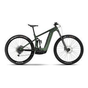 Celoodpružený elektrobicykel Ghost E-Riot EN AL 170/160 Universal B750 Green - M (170-182cm)