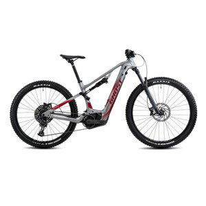 Celoodpružený elektrobicykel Ghost E-ASX 130 Universal B750 29"/27.5" Light Grey/Red - M (17", 165-180 cm)