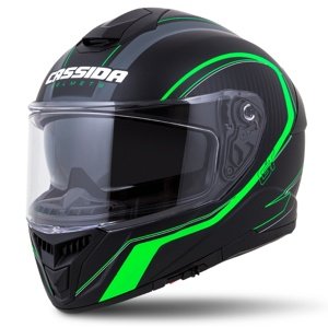 Moto prilba Cassida Integral GT 2.0 Reptyl čierno-zeleno-biela S (55-56)