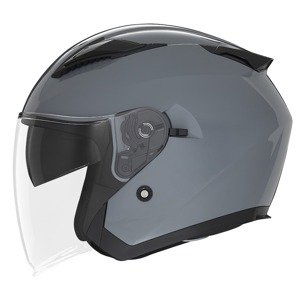 Moto prilba NOX N129 pastelová šedá S (55-56)