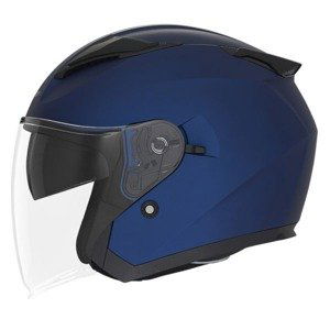 Moto prilba NOX N129 modrá metalická M (57-58)