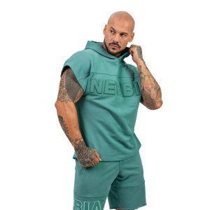 Rag top s kapucňou Nebbia Champion 706 Green - L