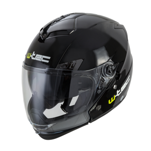 Moto prilba W-TEC NK-850 čierna- lesk - L (59-60)