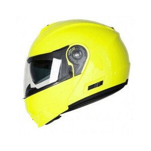 Prilba na motorku Ozone FP-01 fluo yellow - S (55-56)