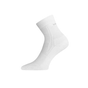 Lasting AFE 001 biele ponožky pre aktívny šport Veľkosť: (34-37) S ponožky