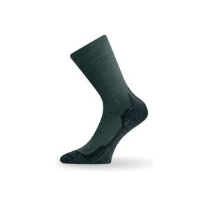 Lasting WHI 620 zelené vlnené ponožky Veľkosť: -(42-45) L ponožky