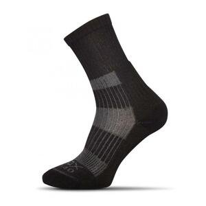 Light Trek ponožky - čierna, S (38-40)