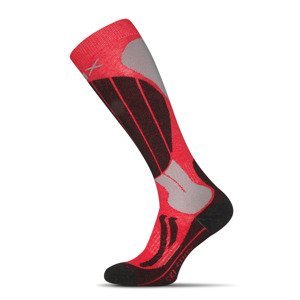 Skiing Anatomic ponožky - červená, L (44-46)