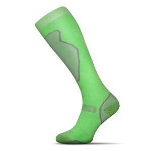 Skiing lyžiarske ponožky - zelená, L (44-46)