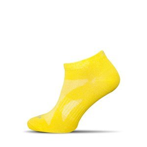 Summer low ponožky - žltá, L (44-46)