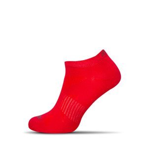 Summer low ponožky - červená, L (44-46)