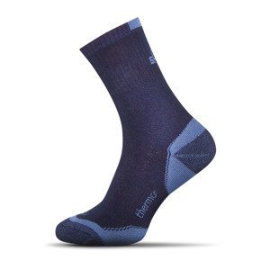 Termo ponožky - tmavo modrá, XS (35-37)