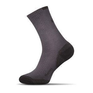 Termo ponožky - tmavo šedá, L (44-46)
