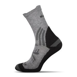 Compress Trekking MERINO ponožky - svetlo šedá, L (44-46)