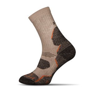 Trekking Advanced MERINO ponožky - béžová, L (44-46)