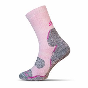 Trekking Advanced MERINO ponožky - ružová, S (38-40)