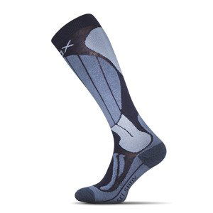 Skiing Anatomic ponožky - tmavo modrá, XS (35-37)