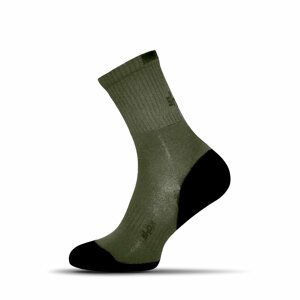 Clima Plus ponožky - M (41-43), tmavo zelená