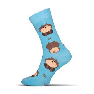 Ponožky pomík - svetlo modrá, 43-46