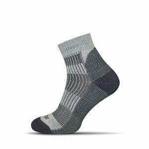 Light Trek LOW ponožky - svetlo šedá, S (38-40)