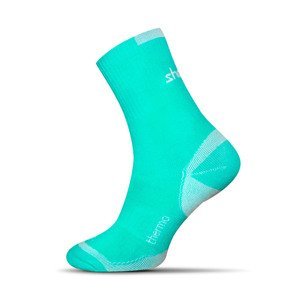 Termo ponožky - mentolová, M (41-43)