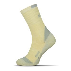 Termo Bamboo ponožky - žltá, L (44-46)