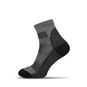 Light Trek LOW ponožky - tmavo šedá, L (44-46)