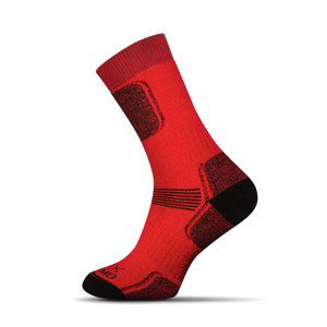 Termo Extreme ponožky - červená, M (41-43)